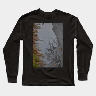 Mud Puddle Reflection Long Sleeve T-Shirt